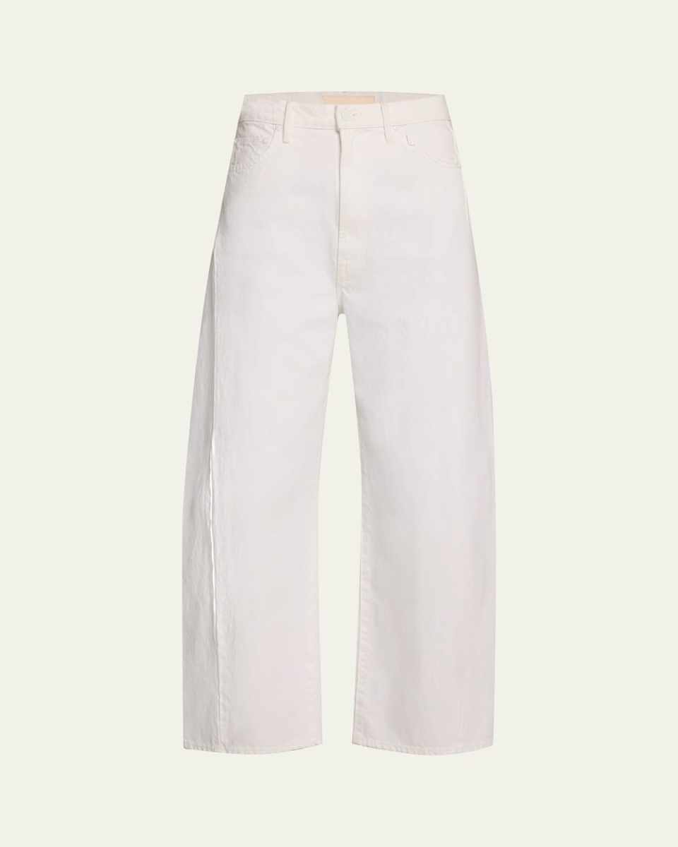 The Full-Pipe Ankle Jeans